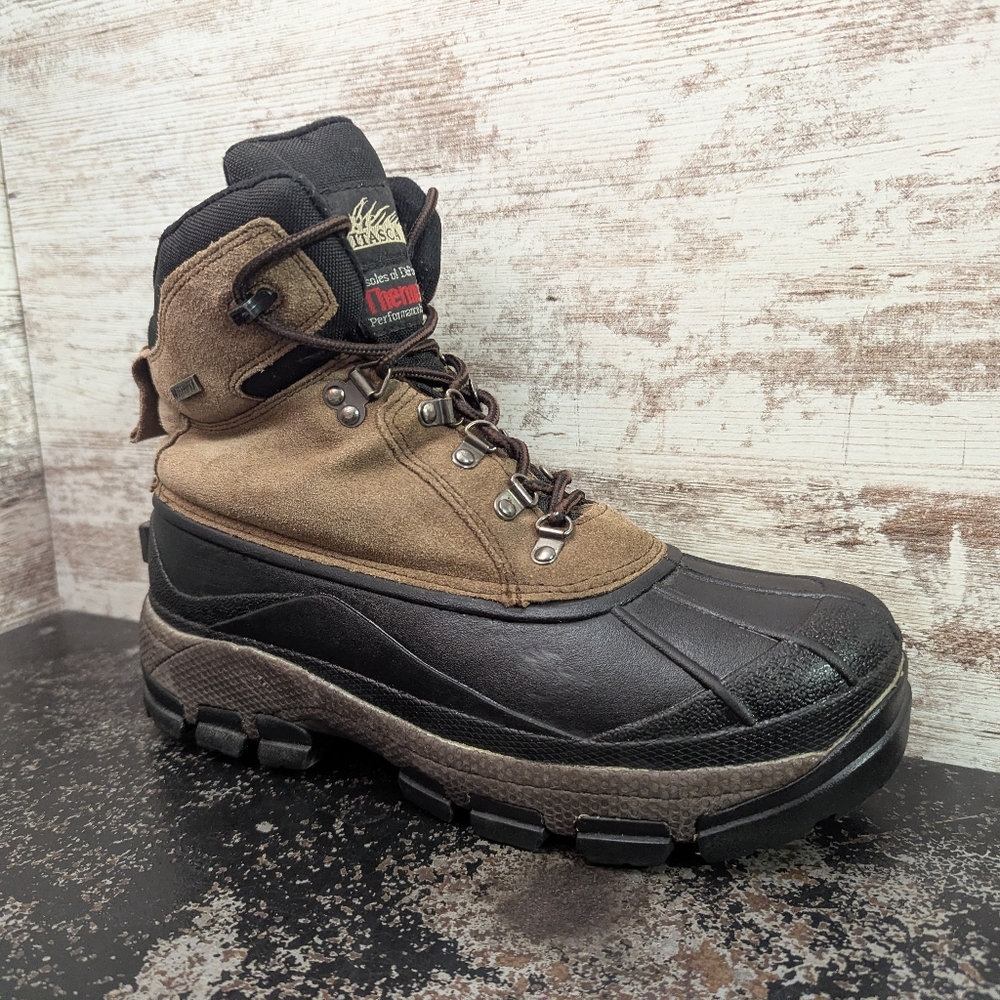 Mens Ithaca Sierra Waterproof Snow Boots Sz 10 Used 641290 - Picture 2 of 8
